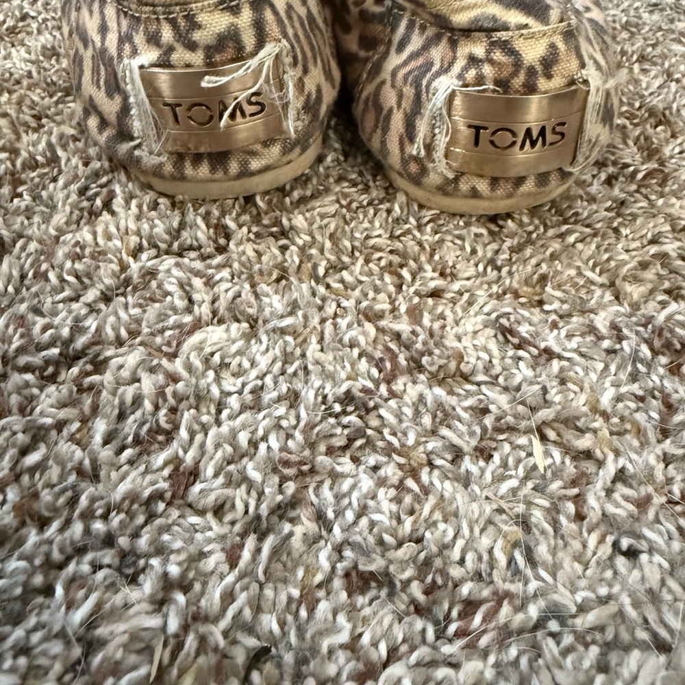 TOMS Wild Patterned Slip-Ons